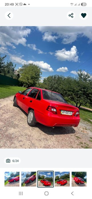 Продам автомобіль  Nexia