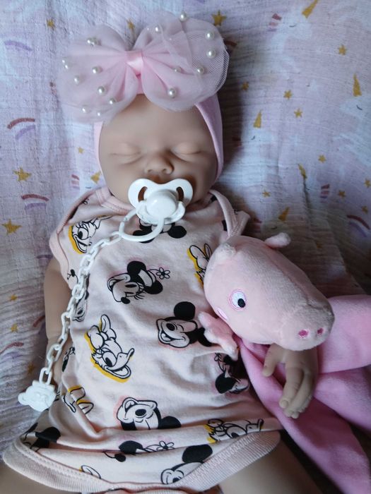 Bebé Reborn original todo em silicone agora descida de preço