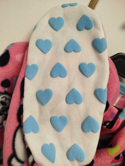 Piżama kombinezon polar miś panda różowy r. 122/128