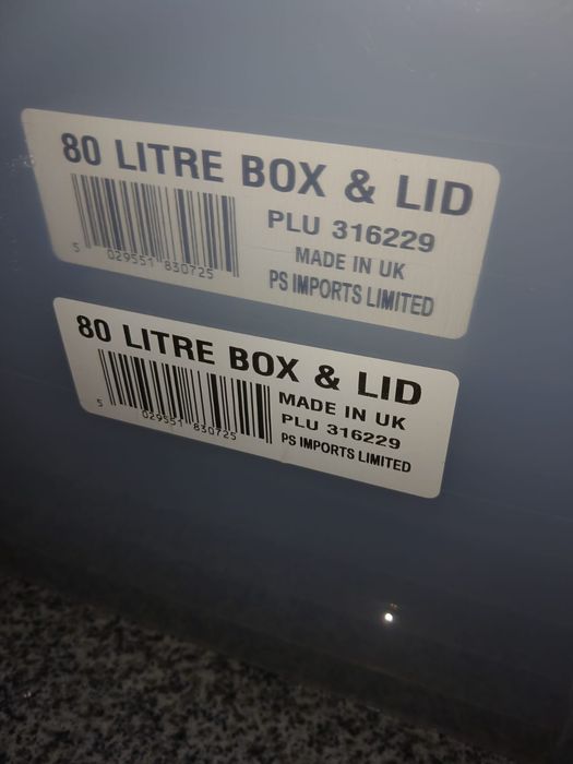 8x Pojemnikow 80 litrow