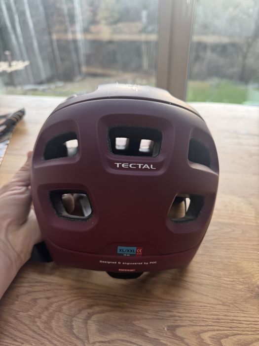 Kask rowerowy POC Tectal garnet red matt rozmiar 59-62
