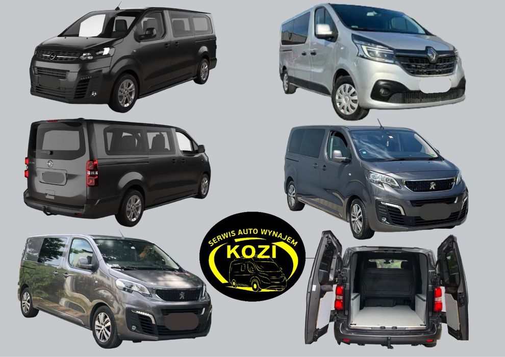 Bus Renault Trafic na wynajem