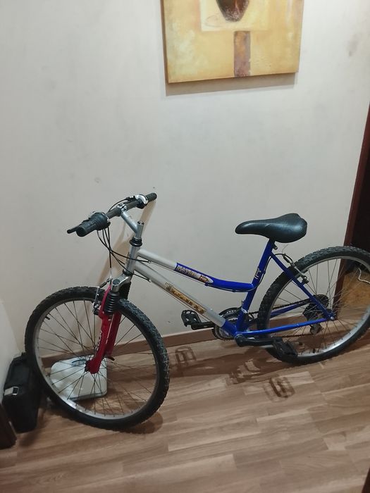 Bicicleta novo folha ainda com pneus novos quadros novo banco novo