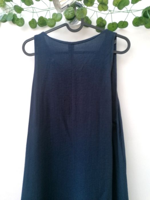 Vestido Largo Azul Marinho