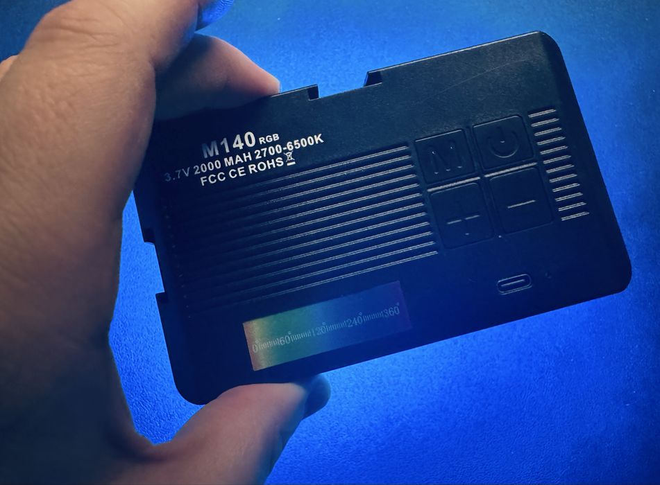 RGB LED Світло, M140RGB лампа для фото і відео