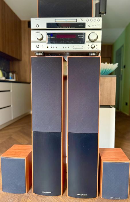 Kino domowe Denon z glosnikami