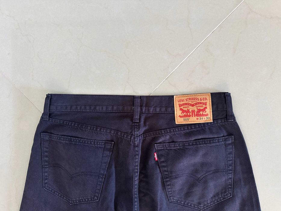 Levis 505 34/30 Spodnie Piękne