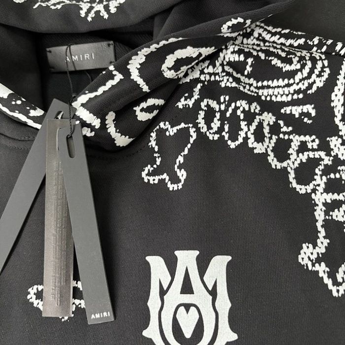 AMIRI bandana hoodie S,М