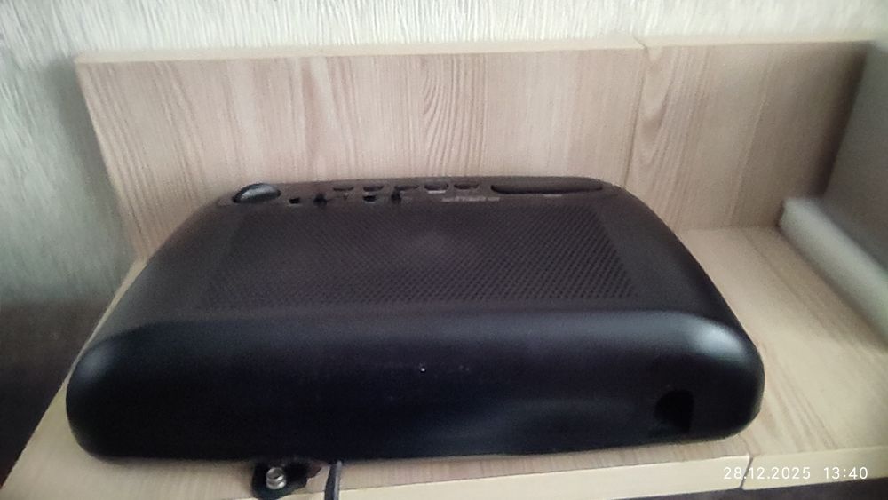 Радиоприемник часы будильник Panasonic RC-6099 (Made in Malaysia)