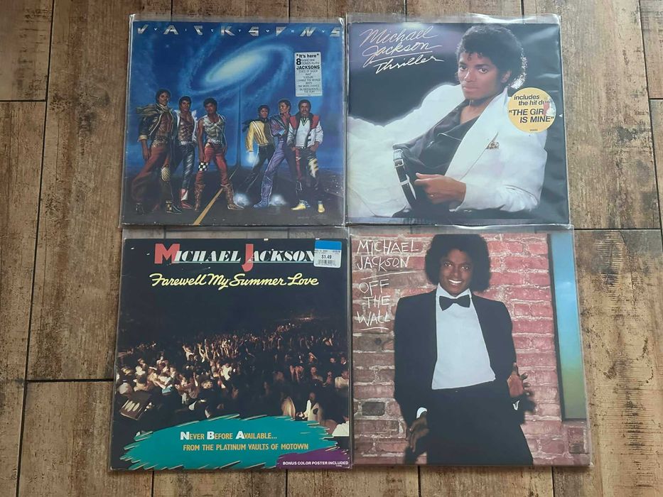 Michael Jackson A Retrospective 7インチセット Płyty winylowe - zestaw Michael Jackson / Modern Talking Krotoszyn