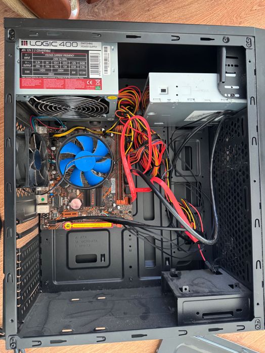 Komputer stacjonarny + monitor / sprawny / bez SSD