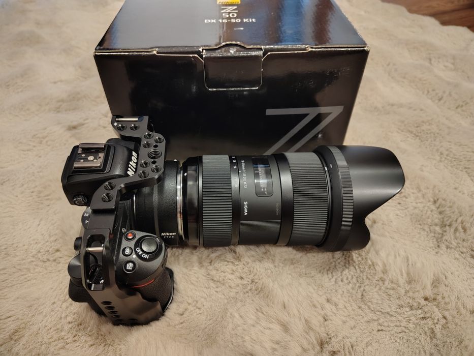 Nikon z50 razem ze SmallRing