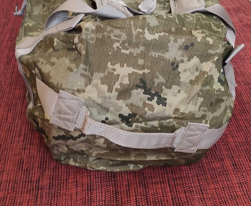 Сумка транспортна індивідуальна олива піксель 100л. Баул 80х40х40см