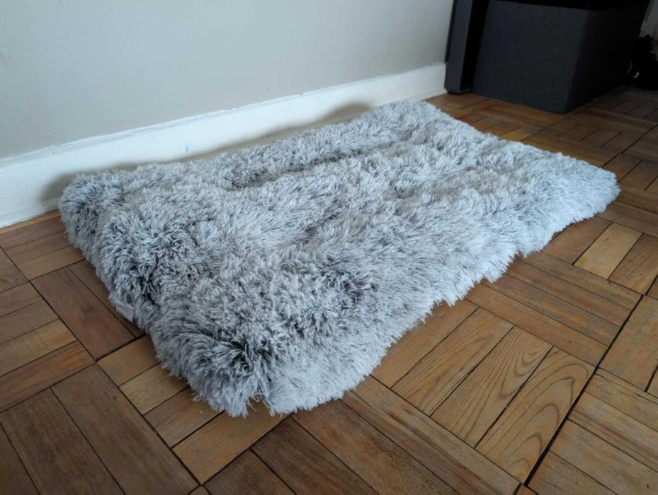 Duże legowisko puszysta poducha dla psa kota 80x50 cm