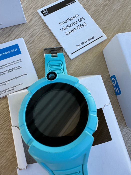 Zegarek Smartwatch GARETT Kids 5 z lokalizatorem GPS, telefonem SIM