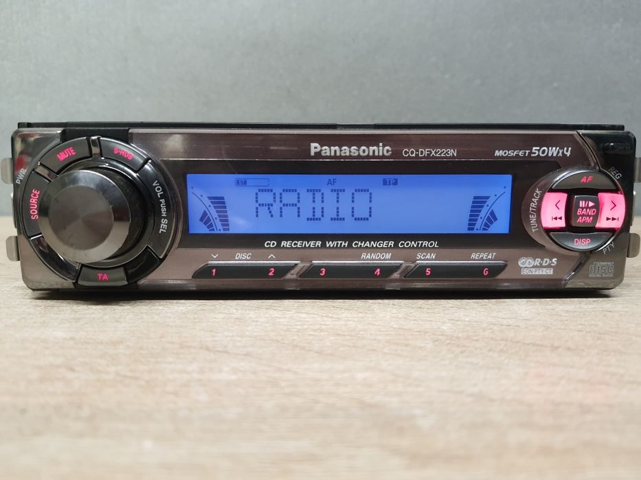 Radio samochodwe Panasonic CQ-DFX223N CD RCA Volkswagen VW Passat Golf
