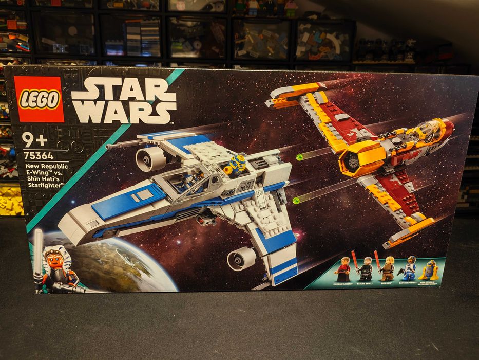 Zestaw LEGO 75364 Star Wars E-Wing Nowej Republiki kontra Myśliwiec