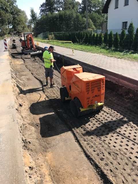 Budowa dróg dojazdowych do posesji frez asfaltowy kruszywo asfalt