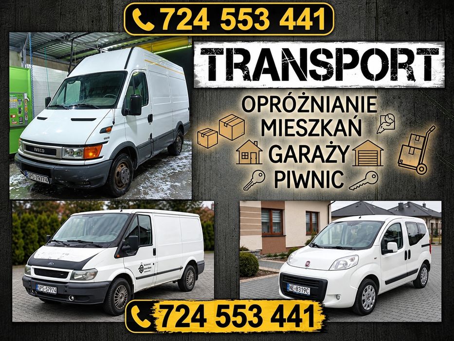 Transport opróżnianie mieszkań garaży