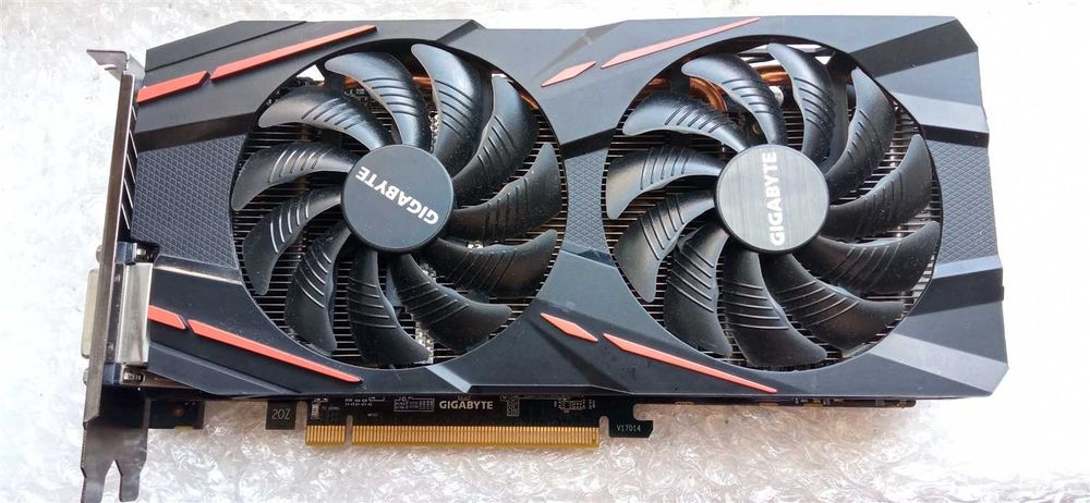 Видеокарта Gigabyte RX 570-4GB/DDR5