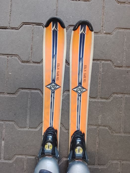 Komplet narty dziecięce dynastar 134 cm plus buty Salomon 26 cm