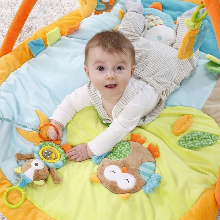 Fehn Mata edukacyjna 3d 85x100cm Śpiący Las