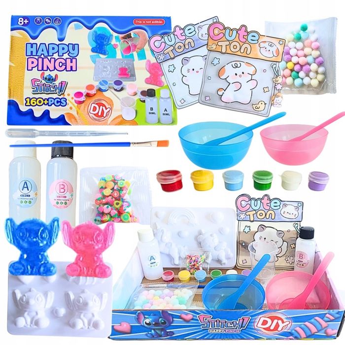 Набір для створення сквіш лапок, створення сквіш, виготовлення сквіш