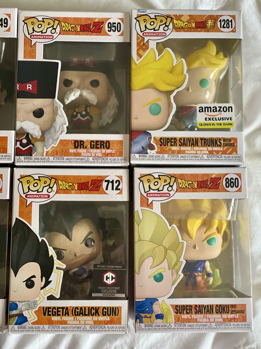 Funko Pop - Dragon Ball Sonic Pokemon Marvel