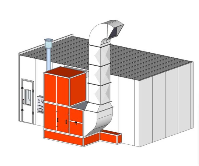 Kabina lakiernicza komora lakiernicza lakiernia samochodowa ABC-Group