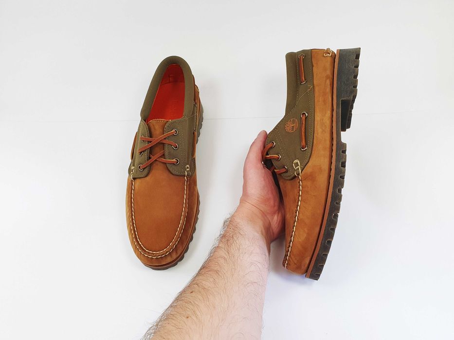 Мужские трексайдеры топсайдеры Timberland 45.5 29-29.5 см 11.5 US оригинал