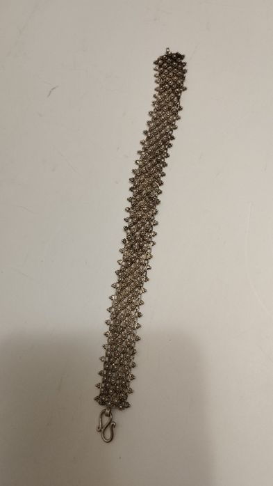 Срібний браслет.Філігрань.40 ві роки.