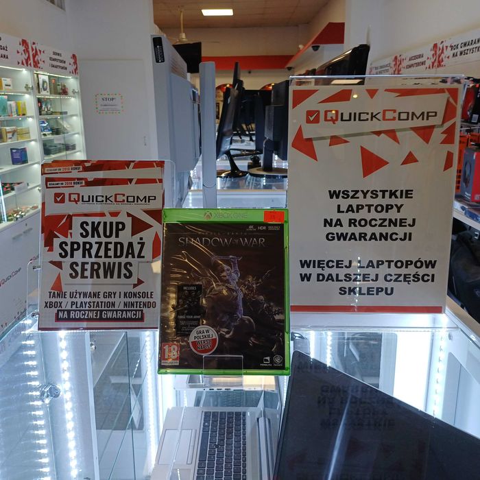 Gra XBOX ONE / X Series NOWA Shadow Of War Śródziemie PL Gwar 1 Rok