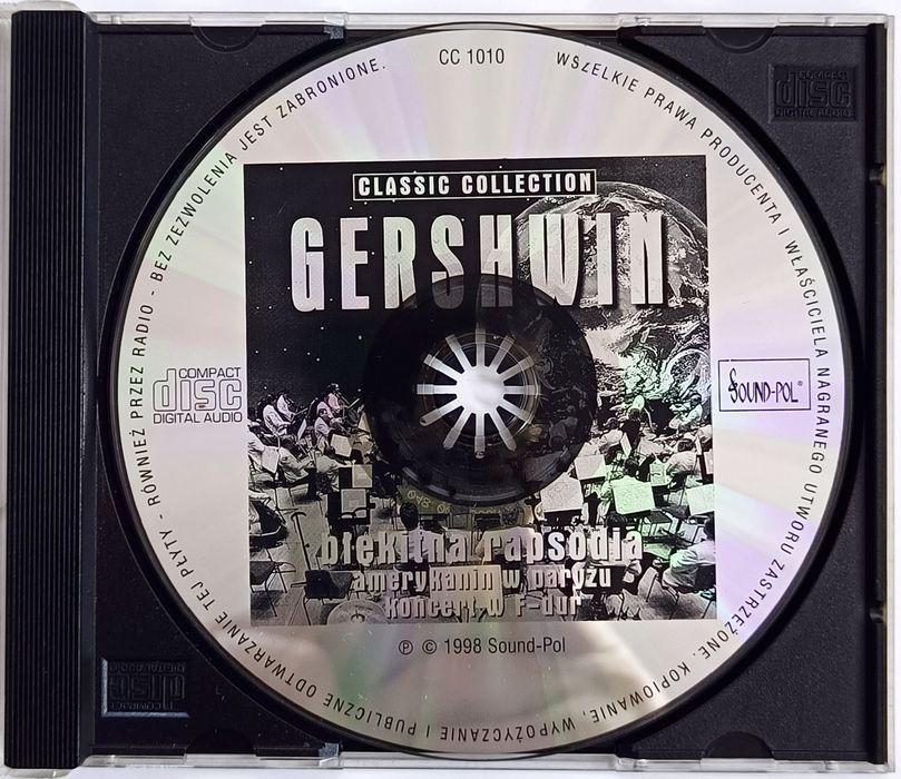 Gershwin Błekitna Rapsodia Amerykanin W Paryzu 1998r