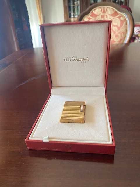 Isqueiro Dupont 1988, verdadeiro, novo, com número de série