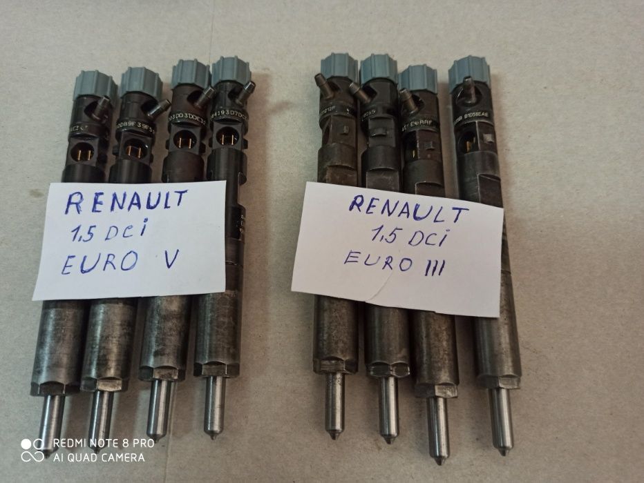 Форсунки Renault Kangoo 1.5 dci Megane 1.5 dci Kubistar 1.5 Кенго 1.5