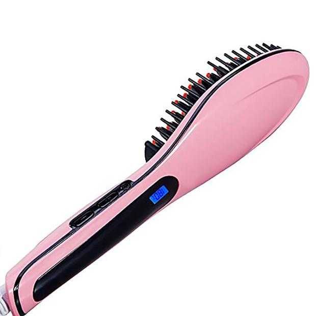 Гребінець випрямляч Fast Hair Straightener HQT-906 для волосся (245TD)
