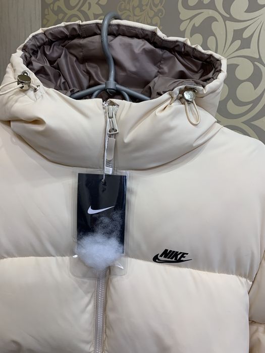 NIKE Зима Пуховик Черно - Розовые, Беж, Каппучино. Детские  92-146,