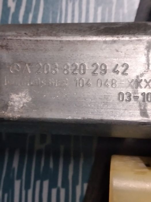 Elevador Vidro Elétrico Mercedes W203 Ano 2003 Frente / Trás