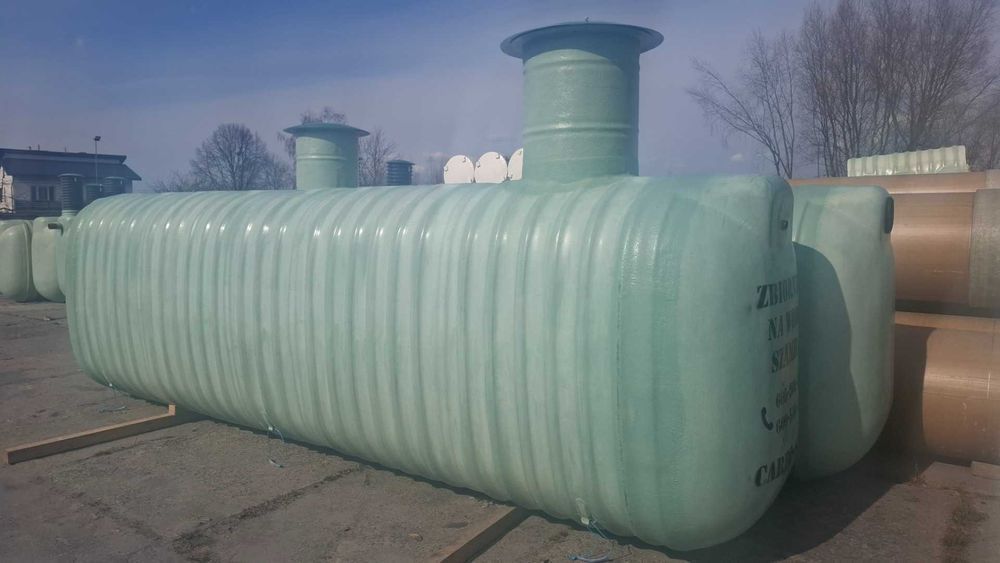 Zbiornik zbiorniki na wodę pitną atest  deszczówkę wodę deszczową opadową  szambo plastikowe ekologiczne szamba retencyjny ścieki RSM 10m3