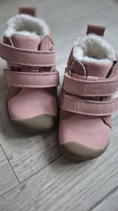 черевики  ботинки пудрові barefoot p 20 шкіра Німеччина