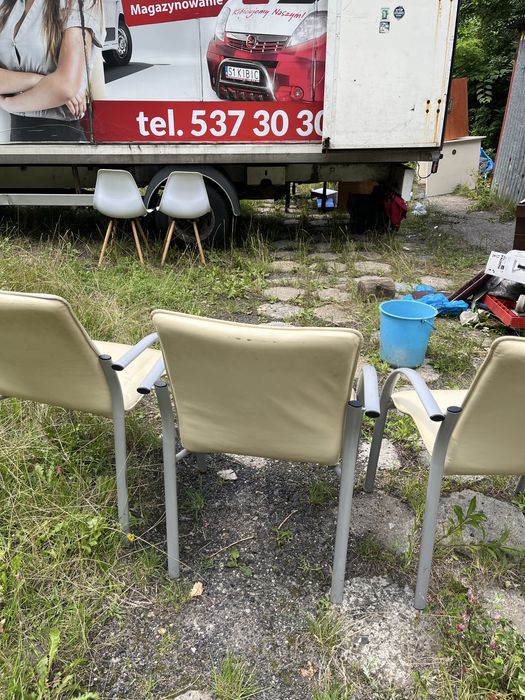 Krzesła Skóra ekologiczna