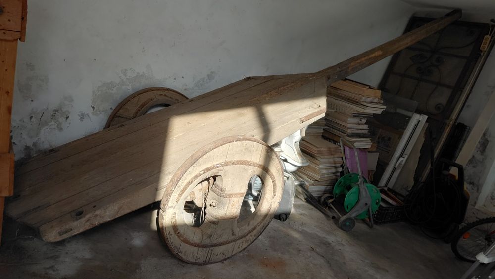 Carro de bois antigo (MELHOR OFERTA)