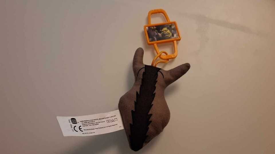 burgerKing 2025 Dream Works Toy Donkey Movie Shrek