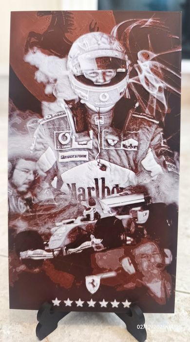 Poster 3D - Schumacher