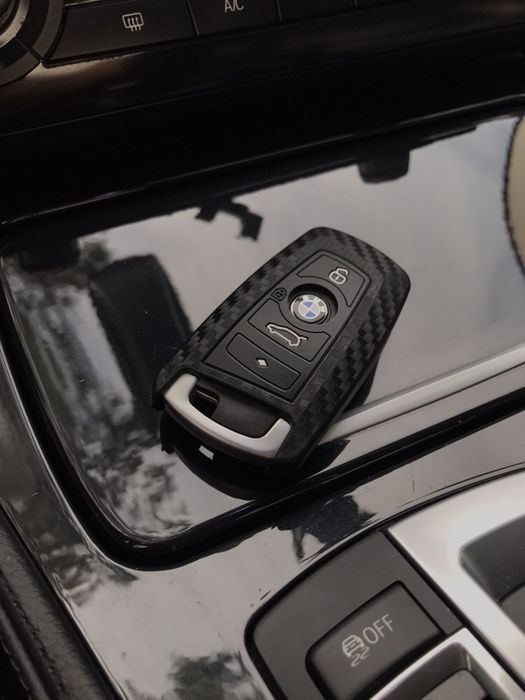 Чехол для ключа ключ БМВ BMW f20 f21 f30 f31 f10 f11 f25 f01 карбон