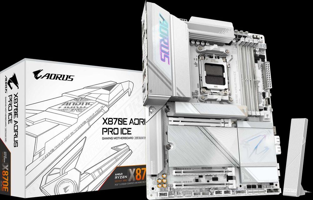 Gigabyte X870E AORUS PRO ICE