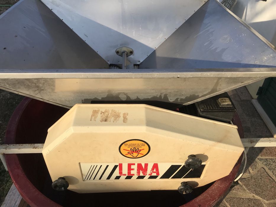 Esmagador eletrico em inox