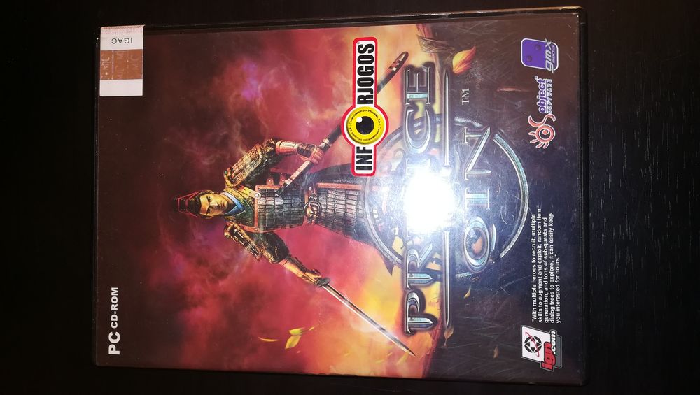 Jogo PC "Prince of Qin" (Como Novo)