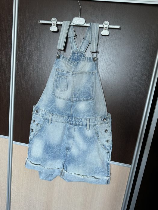 Ogrodniczki jeansowe oversize H&M 36