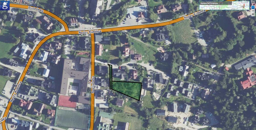 Działka Kościelisko – Szeligówka  4,5km od Zakopanego Zakopane